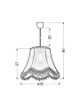 Люстра Candellux ARLEKIN Green (31-94516), 100025174