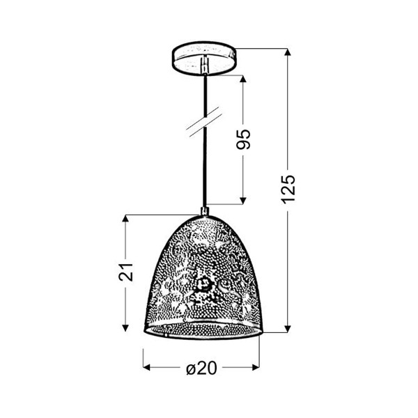 Люстра Candellux BENE White (31-70340), 100025180