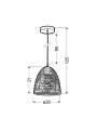 Люстра Candellux BENE White (31-70340), 100025180
