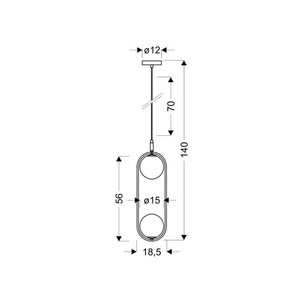 Люстра Candellux CORDEL Gold (32-73464) , 100025193