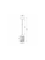 Люстра Candellux COX Silver (31-53862) , 100025197