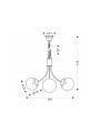 Люстра Candellux Dani (33-79015), 100025135