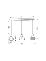 Люстра Candellux GREGORY (33-79008), 100025223