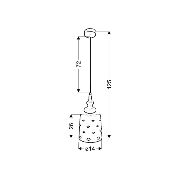 Люстра Candellux HAMP (31-51905), 100025224