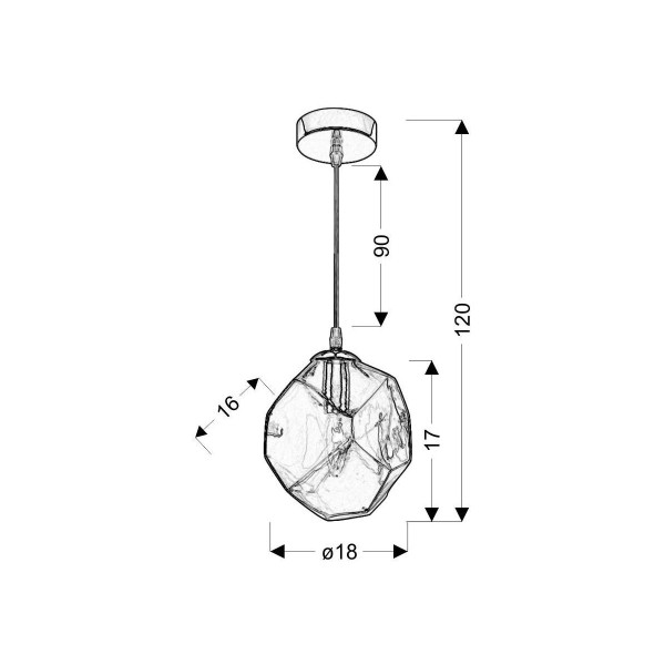 Люстра Candellux JEWEL (31-42934), 100025229