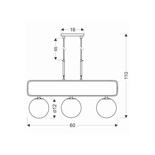 Люстра Candellux Jove (33-01573), 100025231