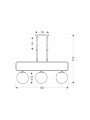 Люстра Candellux Jove (33-01573), 100025231