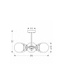 Люстра Candellux Lens (35-01306), 100025148
