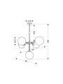 Люстра Candellux Mati (35-73778), 100025249