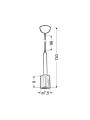 Люстра Candellux TANTAL Black (31-58782), 100025283