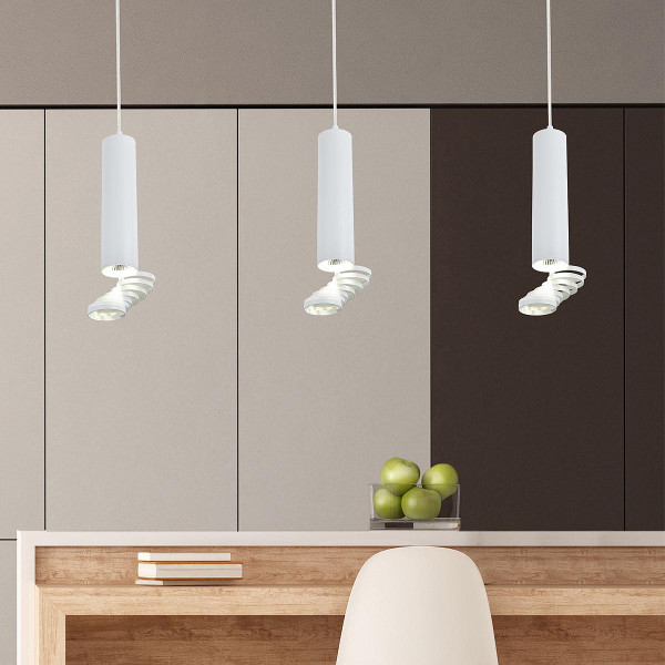 Люстра Candellux TUBA White (31-77707), 100025538