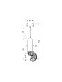 Люстра Candellux TUBA White (31-77707), 100025538