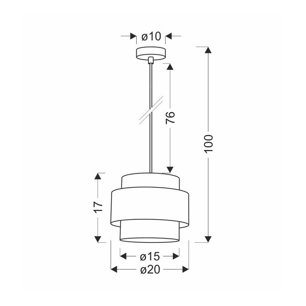 Люстра Candellux Twin (31-17871), 100025293