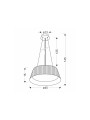 Люстра Candellux UMBRIA Black (31-24183), 100025297