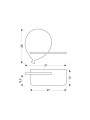 Настенный светильник Candellux BALOON Yellow (21-85108), 100025369