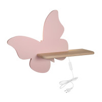 Настенный светильник Candellux BUTTERFLY Pink (21-85177)
