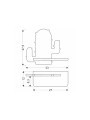 Настенный светильник Candellux CACTUS (21-00996), 100025376