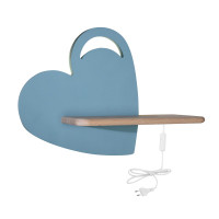 Настінний світильник Candellux HEART Blue (21-84576)