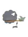 Настенный светильник Candellux SHEEP Grey (21-85146), 100025443