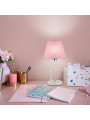 Настольная лампа Candellux YORK Pink (50501100), 100025116