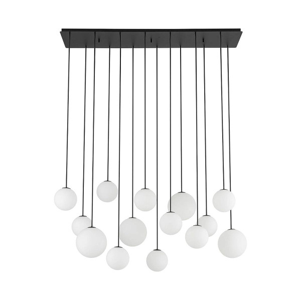 Подвесной светильник Nowodvorski Snowball XIV G9 14x12W IP20 Bk (11408), 100024439