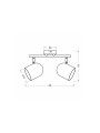 Спот Candellux AZURO Grey (92-63212), 100025320