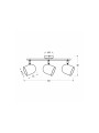 Спот Candellux AZURO White (93-63267), 100025321