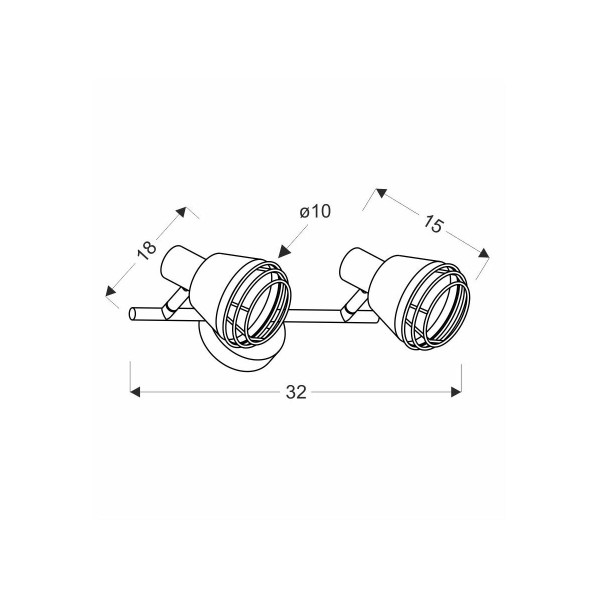 Спот Candellux Neria (92-81780) , 100025560