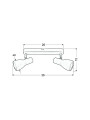 Спот Candellux PICARDO (92-50595), 100025333