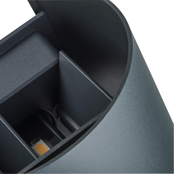 Светильник фасадный KANLUX REKA LED EL 7W-O-GR (28991), 100024661