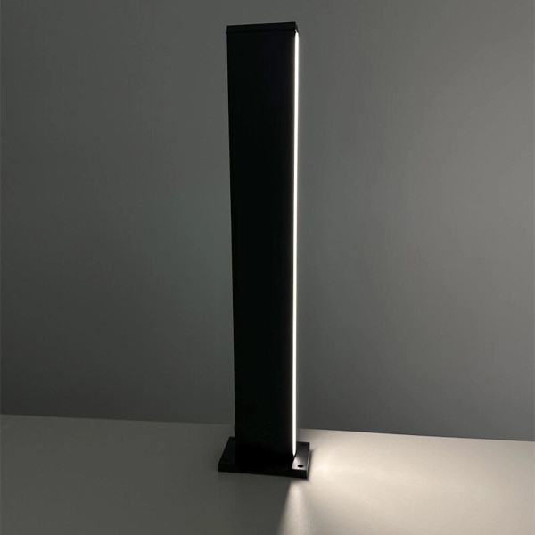 Светильник уличный Nowodvorski Slit Led 1x12W 3000K 600Lm IP54 Bk (11376), 100024455