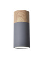 Точковий світильник Candellux TUBA Brown and Grey (2284279) , 100025537