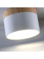 Точечный светильник Candellux TUBA Brown and White (2273648), 100025527