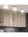 Точечный светильник Candellux TUBA Brown and White (2273648), 100025527