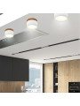 Точечный светильник Candellux TUBA Brown and White (2273648), 100025527