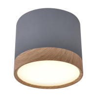 Точковий світильник Candellux TUBA Grey and Brown (2275925)