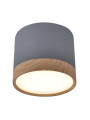 Точечный светильник Candellux TUBA Grey and Brown (2275925), 100025530