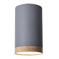 Точечный светильник Candellux TUBA Grey and Brown (2282879)