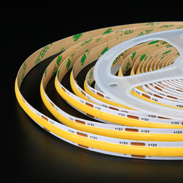 Светодиодная лента BIOM Professional COB-480-12V-IP33 12,5W 1500Lm 6000-6500K 5м (BPS-G4-12-COB-480-CW-20), 100027345