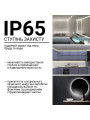 Світлодіодна стрічка RISHANG 120-2835-12V-IP65 8,6W 630Lm 6500К 5м (RD60C0TA-B-W) , 100022393