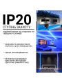 Светодиодная лента RISHANG 60-2835-12V-IP33 6W 78Lm Blue 5м (RD0860TA-B-B), 100022360