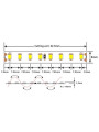 Светодиодная лента COLORS 128-2835-24V-IP20 9,6W 1383Lm 4000K 5м (D8128-24V-8mm-NW), 100022183