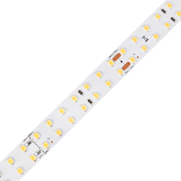 Світлодіодна стрічка COLORS 192-2835-24V-IP20 22W 2810Lm 3000K 4м (D8192-24V-15mm-WW) , 100022201