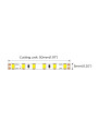 Светодиодная лента COLORS 2835-120-24V-IP20 9.6W 910Lm 4000K 5м (DJ120-24V-5mm-NW9), 100026120