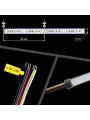 Светодиодная лента Mi-light 60-5050-24V-IP65 24W 720Lm RGB+2700+6500К 5м (MI-LED-RGBW60CCT2465U-RGB-WW-CW), 100021192