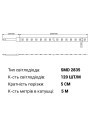 Светодиодная лента RISHANG 120-2835-24V-IP65 8,6W 630Lm 4000К 5м (RD60C0TC-B-NW), 100022395