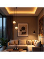 Светодиодная лента COLORS 2835-120-48V-IP20 8.8W 950Lm 3000K 5м (D8120-48V-10mm-WW), 100028248