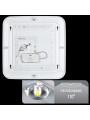 Светильник светодиодный Biom DEL 230V 24W 4500K IP20 без д/у (DEL-S21-24-4 DIY), 100020367
