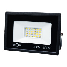 Светодиодный прожектор BIOM 20W 6200К 220V IP65 (S6-SMD-20-Slim)