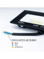 Светодиодный прожектор BIOM 20W 6200К 220V IP65 (S6-SMD-20-Slim), 100028057